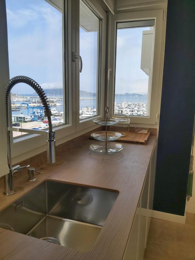 Ferienwohnung La Bahia Baiona Exterior foto